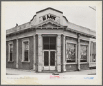 Deserted bank in Tombstone. Bisbee, Arizona, is the trading and banking center for this section