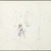 Untitled [Landscape with seated figure]