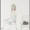 Sigrid with hat and cat