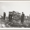 Lisan Kay (right) with tour guide, pianist Hubert Carlin, and Virginia Lee in front of the Temple of Athena