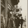 Yeichi Nimura (left) on street in Haifa