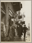 Yeichi Nimura (left) on street in Haifa