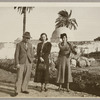 Greenberg the chauffeur, Virginia Lee, and Lisan Kay in Palestine