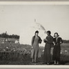 Virginia Lee, Yeichi Nimura, and Lisan Kay at the Tomb of Benjamin