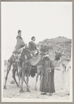 Lisan Kay and Yeichi Nimura at the Pyramids near Cairo, Egypt