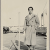 Yeichi Nimura aboard ship en route to New York City from Alexandria