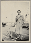 Yeichi Nimura aboard ship en route to New York City from Alexandria