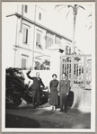 Yeichi Nimura (right) with the Kuvokis, Alexandria, Egypt