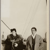 Lisan Kay and Yeichi Nimura returning from Europe