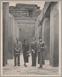 Hubert Carlin, Virginia Lee, Yeichi Nimura, and Lisan Kay at the Temple of the Priests in Cairo, Egypt
