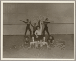 Veronika Mlakar and Dean Crane (center) rehearsing Tropic Etude