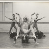 Veronika Mlakar and Dean Crane (center) rehearsing Tropic Etude, with (left to right) Leslie James, Judy Fischer, Tori Santiago, and Nora Schaerer in background