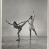 Dean Crane and Veronika Mlakar rehearsing Ondine