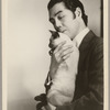 Yeichi Nimura with Siamese cat Ramas