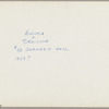 Yeichi Nimura and Alexandra Danilova at Studio 60, Carnegie Hall