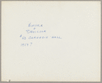 Yeichi Nimura and Alexandra Danilova at Studio 60, Carnegie Hall