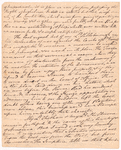 Letter from Arthur Lee