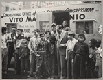 Rep. Marcantonio, in front of his office at 1484 First Ave. NY