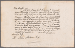 Letter to John Adams