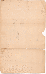 Letter from Samuel H. Parsons to Samuel Adams