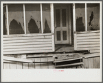 Section of deserted house, mining town, Twin Branch, West Virginia