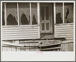 Section of deserted house, mining town, Twin Branch, West Virginia