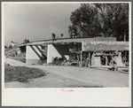 Construction of new bridge, Tygart Valley Homesteads, West Virginia