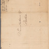 Letter from Thomas Mifflin