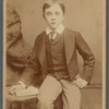 Max Beerbohm as young boy