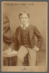 Max Beerbohm as young boy