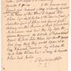 Document by Thomas Cushing, Speaker of the Massachusetts House of Representatives