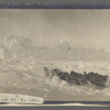 Rough ice and deep snow at 82° North latitude