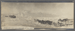 Rough ice and deep snow at 82° North latitude