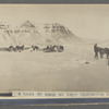 A halt to camp at Cape Richtofen on the retreat of 1904