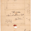 Letter from Gadsden