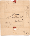 Letter from Gadsden