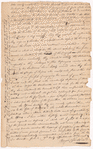 Letter from Benjamin Church