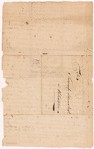 Letter from Benjamin Church