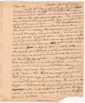 Letter from Joseph Warren