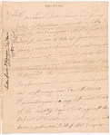 Letter from Joseph Warren