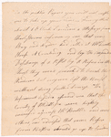 Letter from Joseph Warren