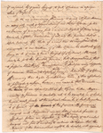 Letter from Elbridge Gerry