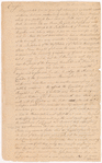 Letter from Silas Deane