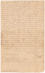 Letter from Silas Deane