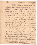Letter to Peter V. Livingston