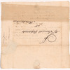 Letter from an unidentified correspondent