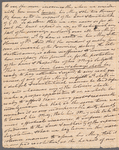 Letter from Arthur Lee