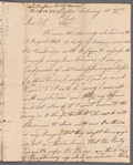 Letter from Joseph Warren