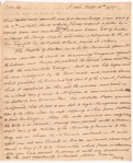 Letter from Alexander McDougall
