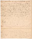 Letter from Arthur Lee